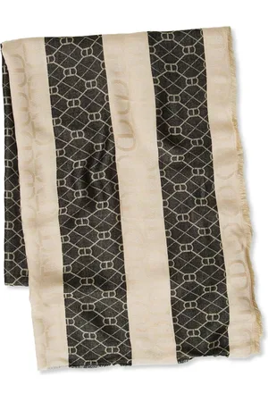 Twin-Set Monogram-pattern scarf