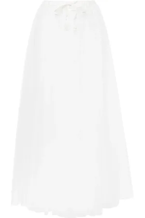 FORTE FORTE Sheer tulle maxi skirt