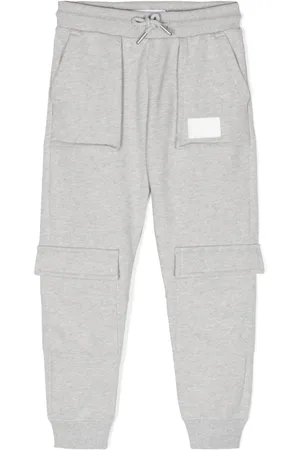 Calvin Klein Logo-appliqué cargo track pants