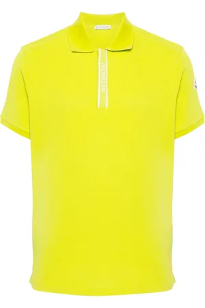 Moncler Logo-appliqu?? cotton polo shirt