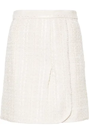 IRO Bouclé design mini skirt