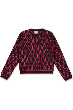 Gucci Logo-jacquard wool jumper