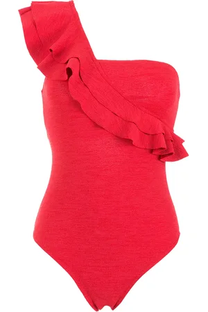 CLUBE BOSSA Siola ruffle swimsuit