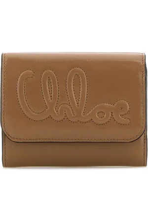 Chloé Leather tri-fold wallet