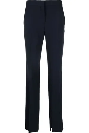 Stella McCartney Split-cuff slim-cut trousers