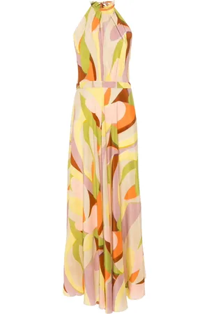 RAQUEL DINIZ Giovanna geometric-print dress