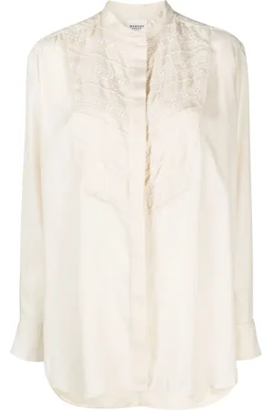 Isabel Marant Britten embroidered-detail shirt