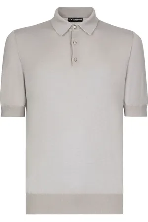 Dolce & Gabbana Fine-knit polo shirt