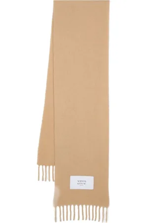 Maison Kitsuné Logo-patch scarf