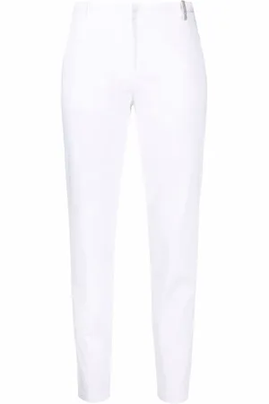Fabiana Filippi Mid-rise cropped trousers
