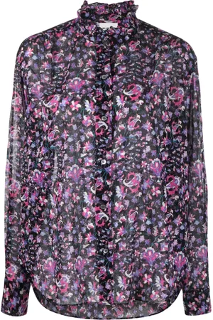 Marant Etoile Gamble floral-print organic cotton shirt
