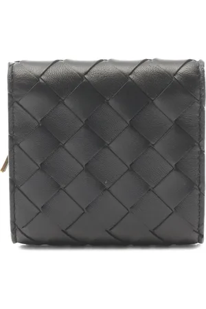 Bottega Veneta 2020s Intrecciato tri-fold wallet