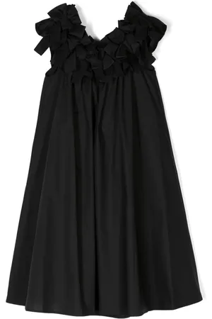 MEIMEIJ Bow-appliqué cotton dress