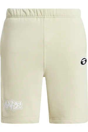 A Bathing Ape Graffiti print sweatshorts