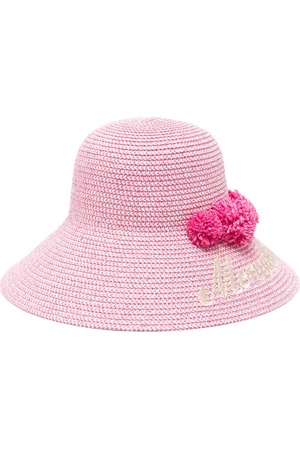 MONNALISA Floral-appliqué hat