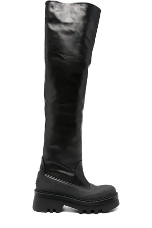 Chloé Raina 50mm thigh-high leather boots