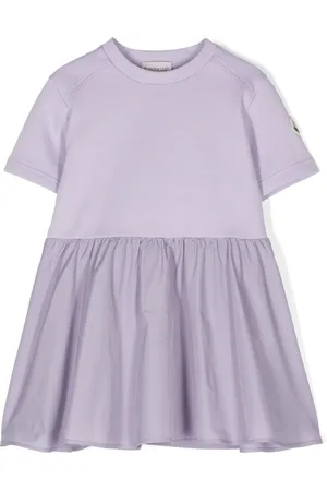 Moncler Logo-appliqué mini dress