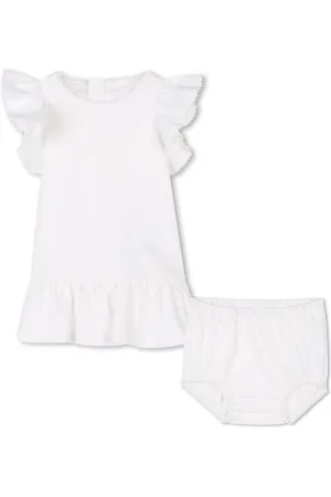 Chloé Organic cotton dress and bloomers set