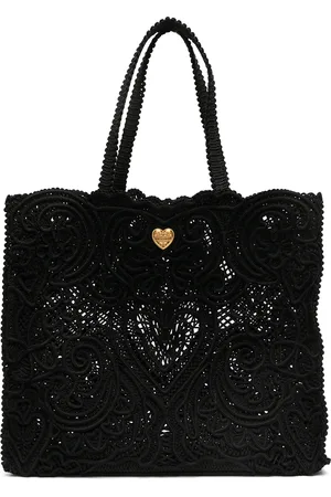 Dolce & Gabbana Large Beatrice cordonetto lace tote bag