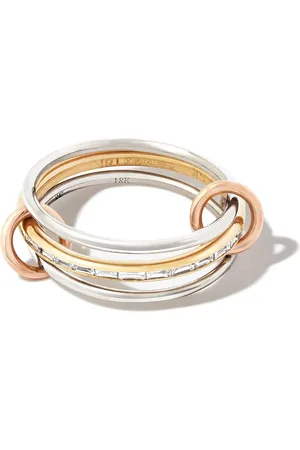 SPINELLI KILCOLLIN 18kt yellow and rose gold and sterling Rhea ring