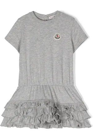 Moncler Logo-appliqué mini dress