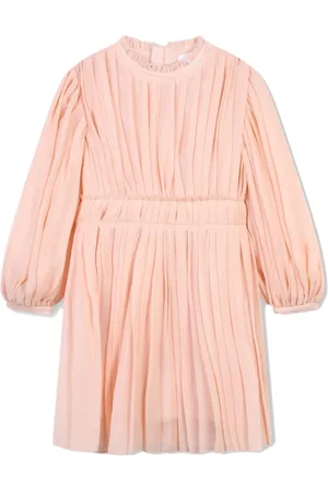 Chloé Pleated wool dress