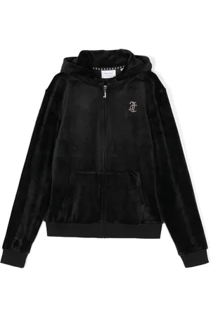 Juicy Couture Diamanté logo-embellished hoodie