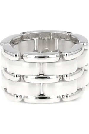 CHANEL 18K white gold Ultra ring