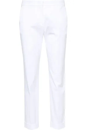 Etro Stretch-cotton cropped trousers