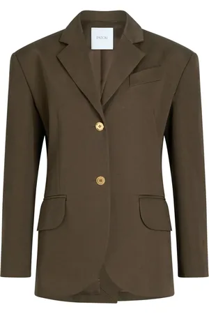 Patou Belted gabardine jacket
