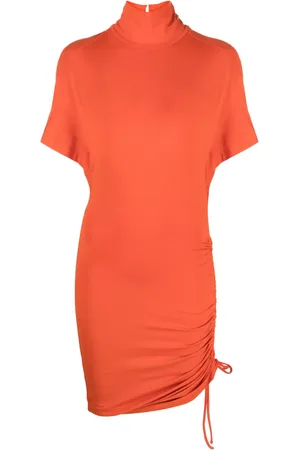 Marant Etoile Lya ruched mini dress
