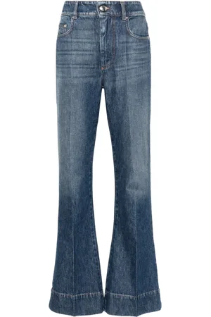 Sportmax High-rise bootcut jeans