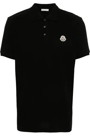 Moncler Logo-appliqu?? piqu?? polo shirt