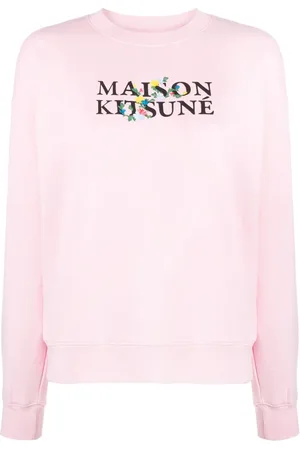 Maison Kitsuné Logo-print cotton sweatshirt
