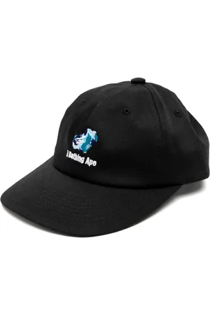 A Bathing Ape Logo-embroidered cotton cap
