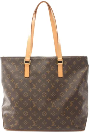 LOUIS VUITTON 2000 Monogram Cabas Mezzo tote bag