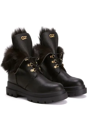 Giuseppe Zanotti Phillis leather combat boots