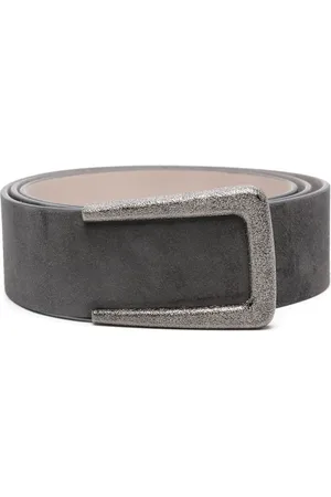 Brunello Cucinelli Buckled suede belt