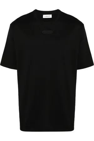 Lanvin Logo-appliqué cotton T-shirt