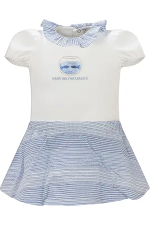 Emporio Armani Ruffle-collar dress