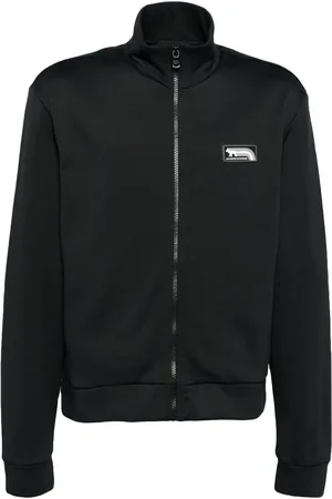 Maison Kitsuné Logo patched jacket