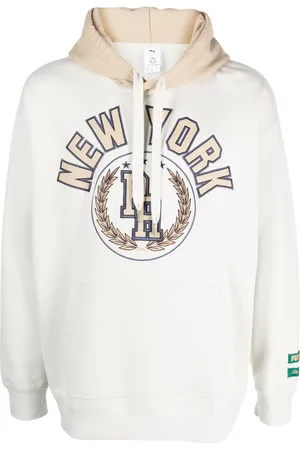 PUMA X Rhuigi appliqué-detail cotton hoodie