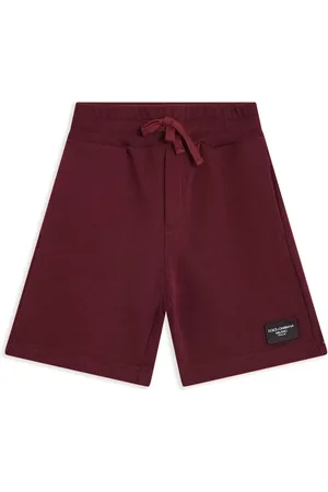 Dolce & Gabbana Logo-appliqué track shorts