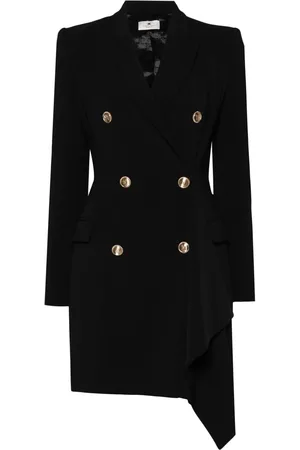 Elisabetta Franchi Double-breasted coat dress