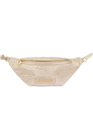 Moschino Logo-plaque belt bag