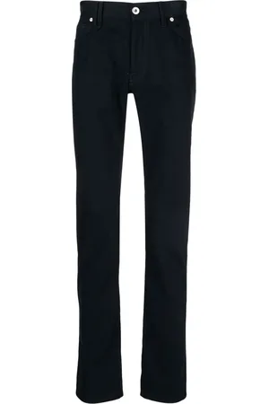 BRIONI Logo-appliqué straight-leg trousers