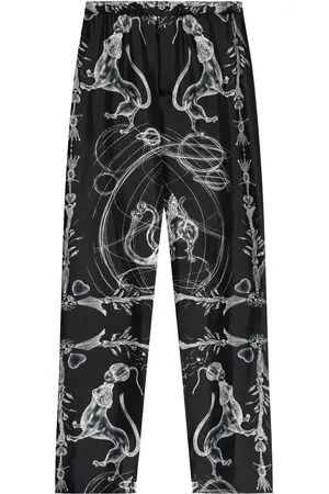 Fabiana Filippi Abstract print trousers