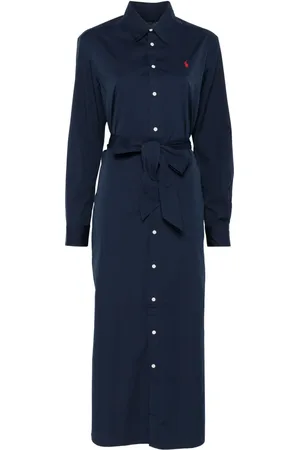 Ralph Lauren Belted midi shirt dress