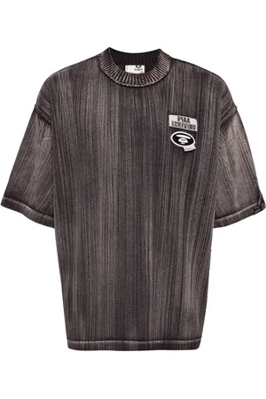 A Bathing Ape Logo patch cotton t-shirt