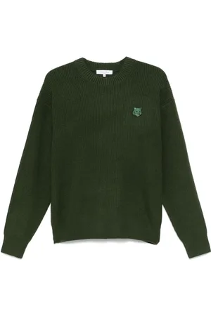 Maison Kitsuné Fox-motif sweater